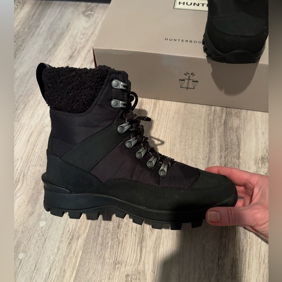 HUNTER Commando Boots Size 7 - Picture 5 of 13